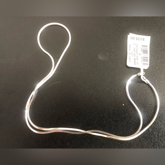 10 inch sterling silver chain - Picture 1 of 4